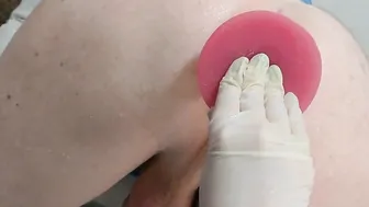 Ass Plug porn video – Pounded her BF with a huge ass plug inside the