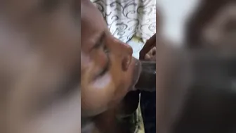 Sloppy Blowjob Head Deepthroat Milf Throatpie