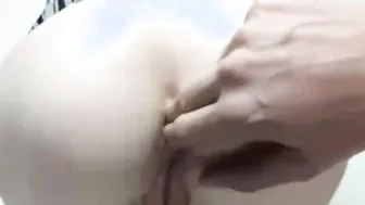 blonde skank getting a nice anal riding