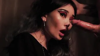 Adorable chinese Bae is very fond of sucking off pokuas cock