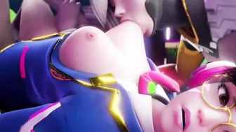 【MMD R-teens SEX DANCE】TITS AND BUTT NIGHTCLUB GODDESS SEX 激しいセックス [MMD]