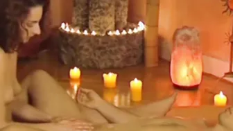 Touching his Dick with Hand Job Strokes to Relax