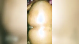 MASSAGING HER ASSHOLE WITH MY COCK