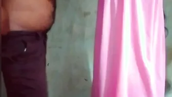 The Wifey Clothed into a Nightgown Performs a Goddess Dance with Hubby