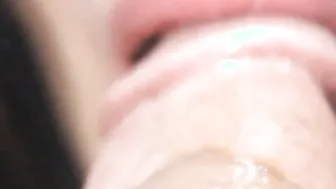 HOT EIGHTEEN PASSIONATE CLOSE UP FELLATIO WITH CUM INTO MOUTH