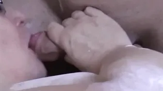 Slutty Grandma Sucking Off Penis
