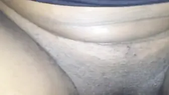 Hot black ride his unshaved dick
