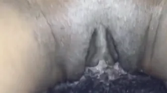 Hot black ride his unshaved dick