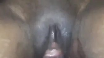 Hot black ride his unshaved dick