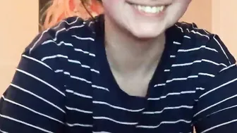 adorable women learns to shake booty