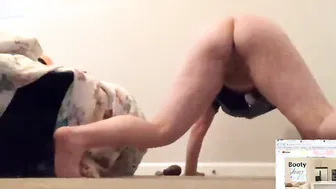 adorable women learns to shake booty