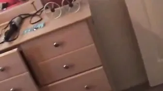 18 Yo bimbo blows tutor off on secret camera