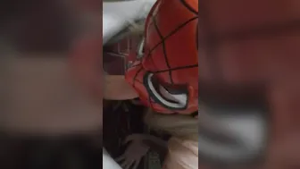 Spider Woman Blows my Penis