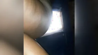 Huge Butt Rides a Bid African Cock