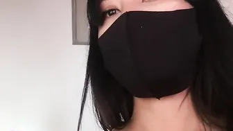 Findom porn video – Oriental beauty Cum Eating Instructions (CEI)