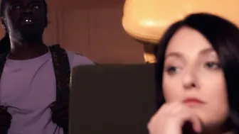 HORNYHOSTEL - Katy Rose Phat Booty Ass Getting Banged by a Gigantic Ebony Dick