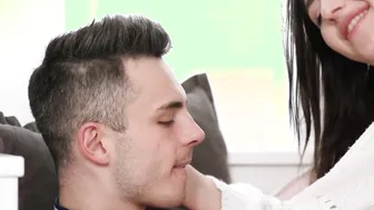 Cunilingus porn video – Slim4K - Barely Legal Cures Bf with Anal Sex