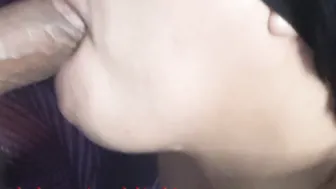 Close up Head and Cum on Mouth ending eastern cougar