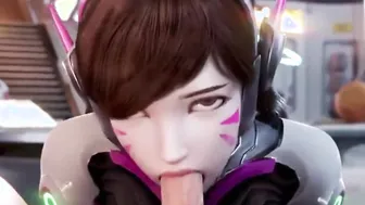 【MMD R-teenagers SEX DANCE】HOT GAME OF DICK INSANE ORAL SEX 甘い吸う [MMD]
