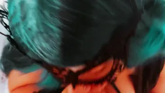 I Suck it inside my Parents Cellar he Repaints my Face with his Sperm