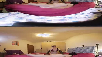 Huge Gloves Posing Hand Job 180 3D VR