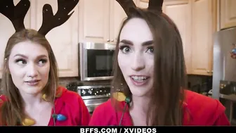 TeamSkeet Christmas Unique with Dani Damzel Aria Kai and Adriana Maya - BFFS