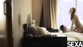 See as this Goddess ginger squirts on her bfs long