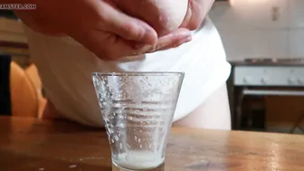 Lactating Swallow My Own Breast Milk