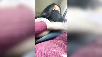 BBW ND Masturbates While Waiting For A Friend