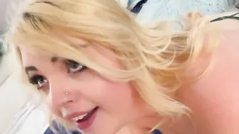 Bj and Goddess Boned until I Cum over her Jugs plus point of view