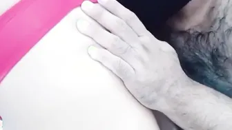 Pakistani Step Sister Anal Hole Closeup Oil Rubs from her Step Brother with Clear Audio Urdu Sex