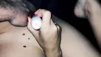 Sexsual Dark Hair Loves Sucking Off Dicks and gets Cum inside Mouth