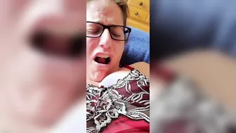 mom has Extreme Orgasm from Clitoris Stimulation just a Taste Stacey38G