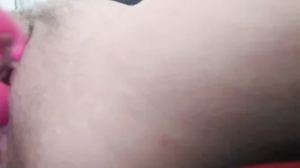 Close up Edging to Porn until Shaking Orgasm