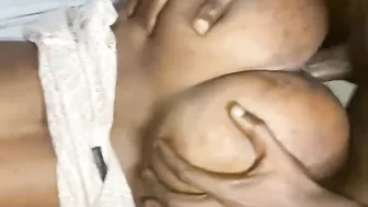 African Getting Drilled Harshly by Ghetto Boy one