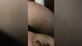 Gigantic Booty Hispanic cougar Getting a Spanking