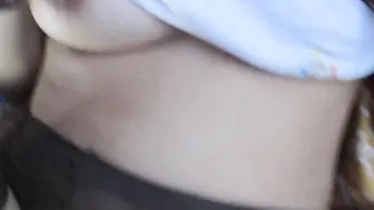 pov Fucked my babe gf into Tights with Gigantic Boobies Gorgeous Body