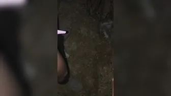 Hubby  Wifey Stand to Peeing together Public she uses a go bimbos / She-wee Device as we Peed
