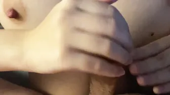 Good 19 Yo Tit Wank with Cum