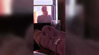While Watching porn video – Gf Wanks me while Watching TV