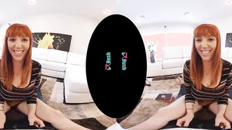 VRHUSH Big Boobed Ginger Lauren Phillips Lets you Cumshot her Booty