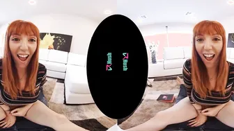 VRHUSH Big Boobed Ginger Lauren Phillips Lets you Cumshot her Booty