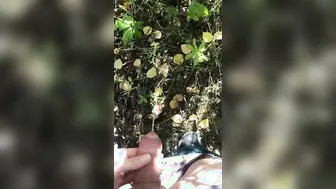 pov she Whipped out my Dick for me and Held it inside Place to take a Piss inside the Bushes