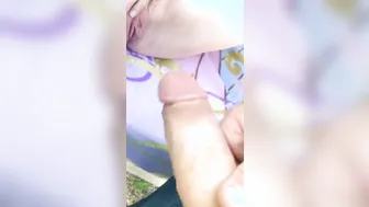 Briefly alone at our Campsite we took our Chances for an Public Quickie  Finished just into Time