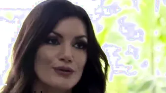 Becky Bandini fucks to keep sons job