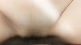 Amateur mom Takes Penis and Stimulates Clitoris before Jizzed on Boobies