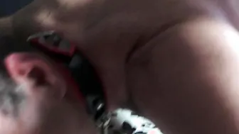 Naked Male Sub Getting Booty Screwed by Hot Lover Fake-Cock Vibrator