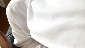 Russian Bitch Wanted Burger Sauce and get a Lot of Cum. HD Bj