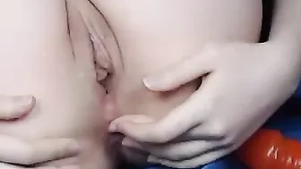 Anal Masturbation with Adult Vibrators - Rough