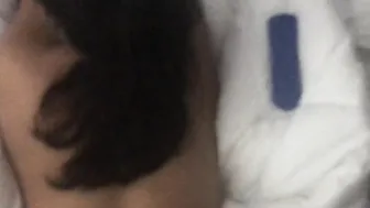 Thick Hispanic Loves Cum on her Butt